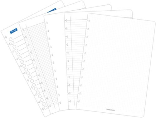 Uitbreidingsset Correctbook A4 5x2 mixbladen