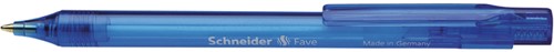 Balpen Schneider Fave medium blauw