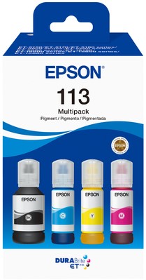 Navulinkt Epson 113 EcoTank zwart + 3 kleuren