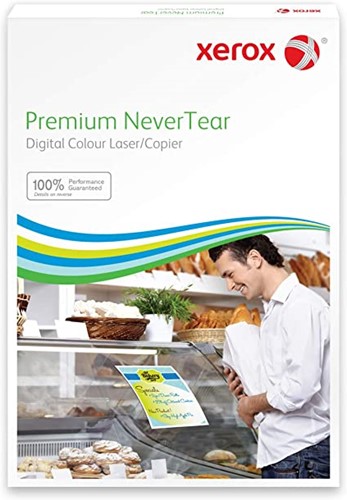 Nevertear Xerox Premium SRA3 Synthetic, BOPP, mat, glad, PP, wit, 280g/m2, 250µm, 320mm x 450mm, pak van 250 vellen, 003R93648