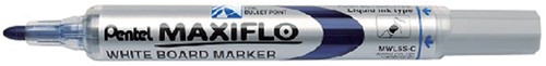 Viltstift Pentel Maxiflo MWL5 whiteboard blauw