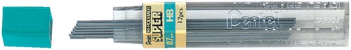 Potloodstiften 0,7mm HB koker/12 Pentel 